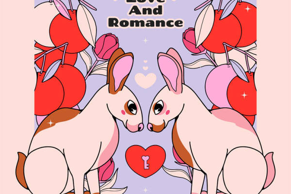 浪漫樱桃花型裁片印花：打造浪漫爱情主题服装