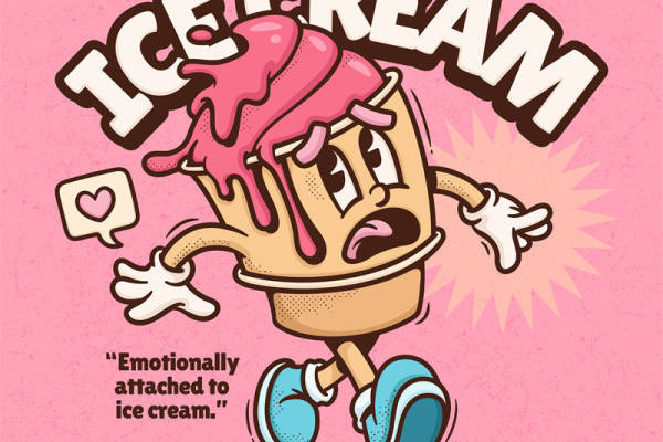 粉色花型纹理:时尚裁片印花服装设计