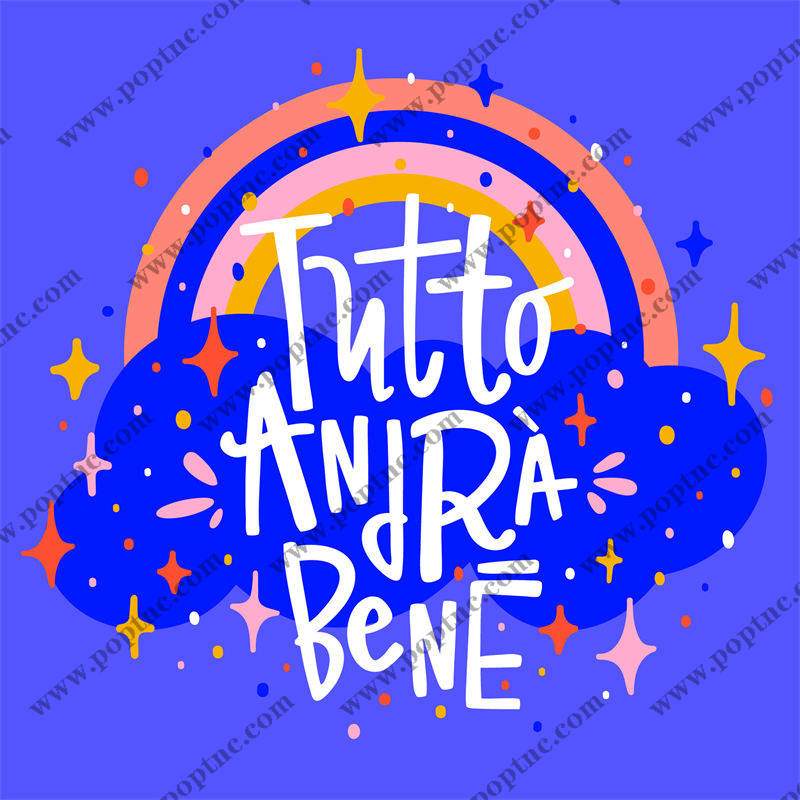 梦幻彩虹云朵裁片印花,打造个性时尚服装