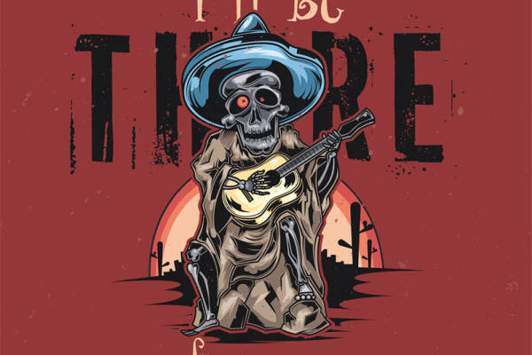 复古墨西哥风情裁片印花服装设计