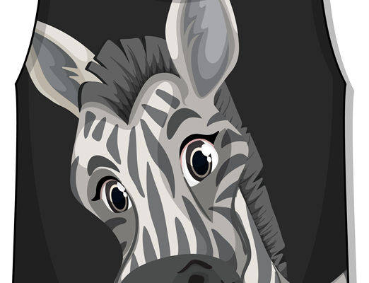 时尚裁片印花:动物图案服装印花设计