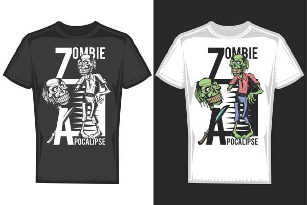 裁片印花：时尚与恐怖的完美结合，服装印花设计