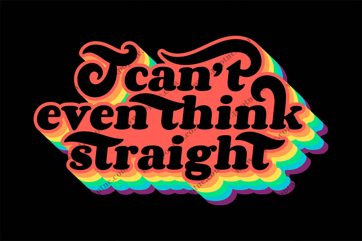 复古彩虹波普风格裁片印花,打造个性时尚服装