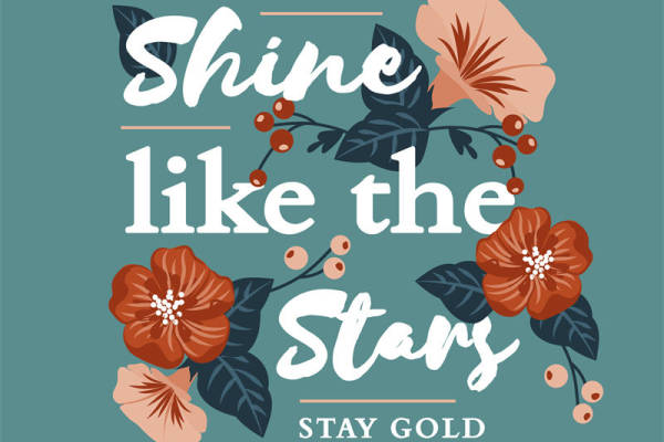 璀璨星光：精致花型裁片印花服装