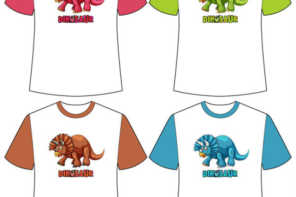 恐龙世界：创意裁片印花服装设计