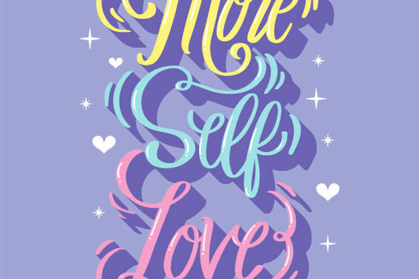 浪漫自爱系列：更多自我，更多爱，服装印花设计