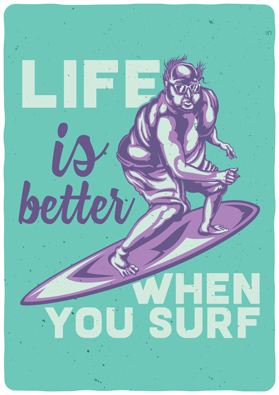 夏日海滩风情:裁片印花服装印花设计