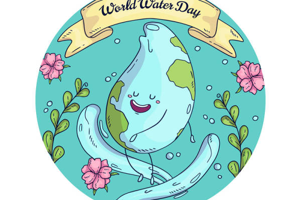 水之灵：世界水日主题裁片印花服装设计