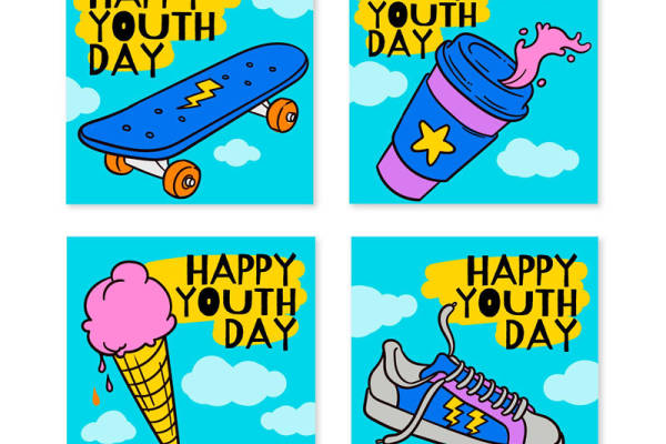 青春活力裁片印花：时尚服装印花设计，打造个性潮流