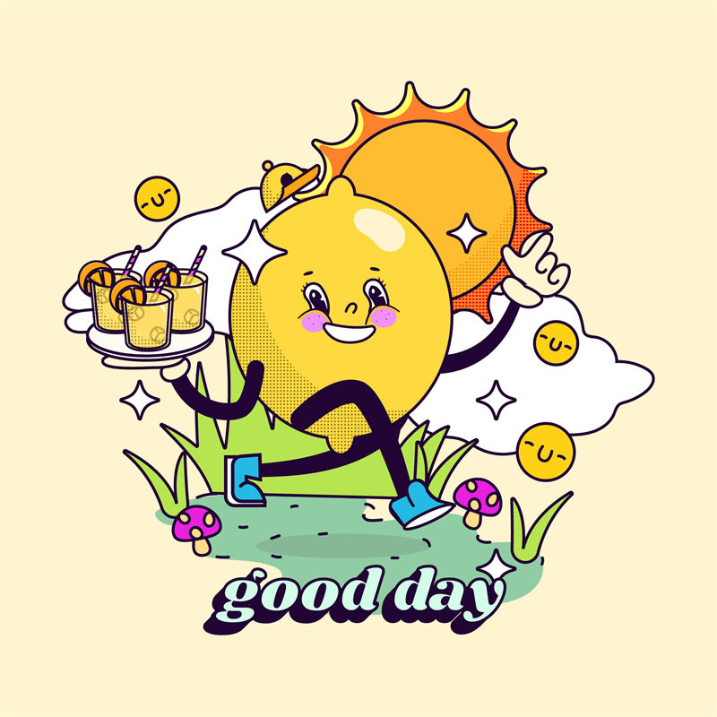 阳光明媚，活力四射的裁片印花服装
