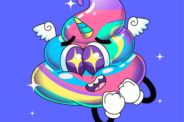 时尚裁片印花服装：梦幻独角兽设计