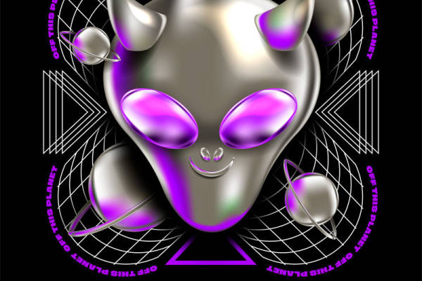 酷炫金属质感服装印花，引领潮流新风尚