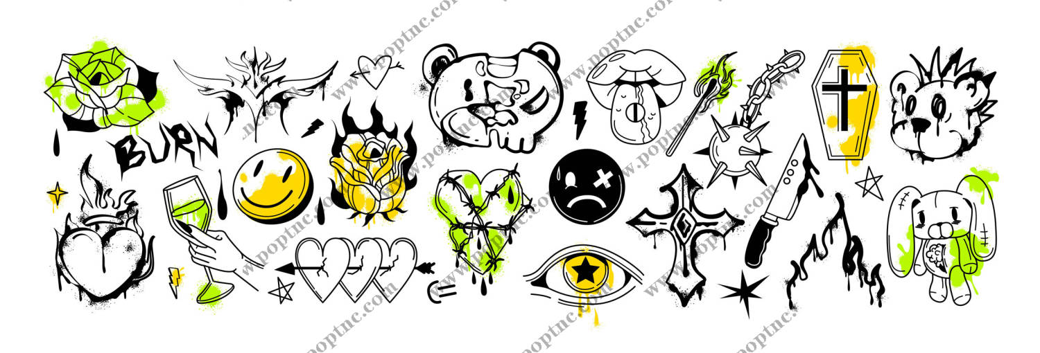 时尚裁片印花设计,打造个性服装