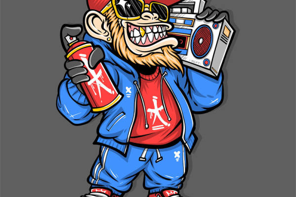 潮流裁片印花服装,时尚印花服装印花设计