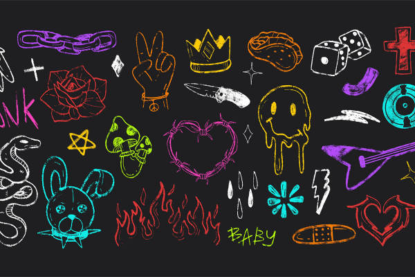 时尚裁片印花服装：个性设计，潮流穿搭