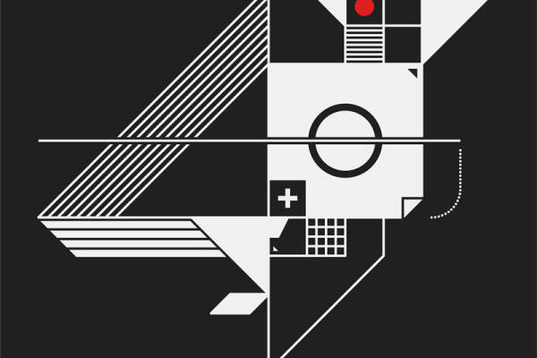 简约几何裁片印花，打造个性服装