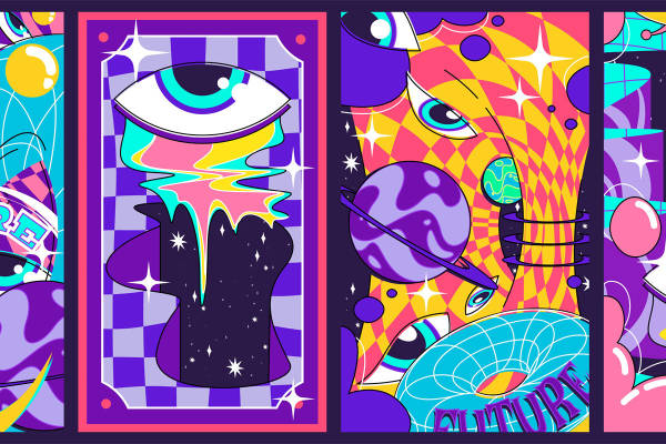 未来派裁片印花：时尚服装印花新选择