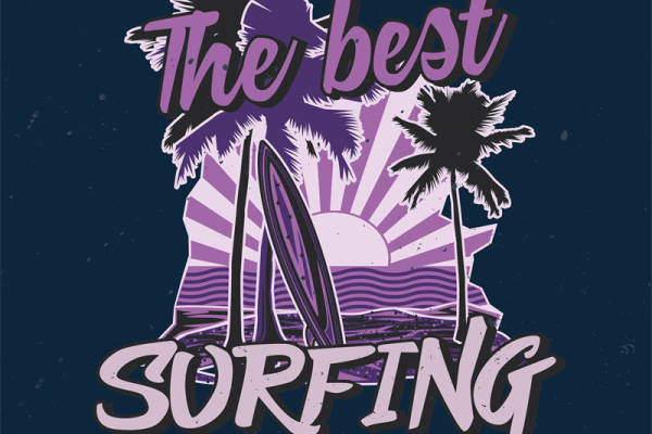 夏日风情：加州棕榈树裁片印花服装