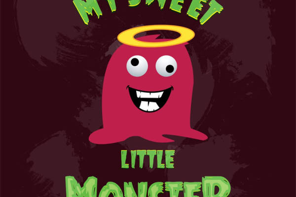 可爱小怪兽裁片印花服装，时尚又可爱