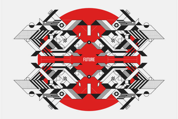 未来时尚：裁片印花服装设计