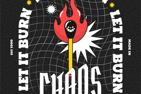 裁片印花服装：燃烧的激情与创意设计