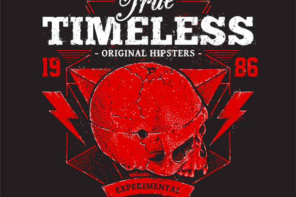 真·时间无界：经典裁片印花服装