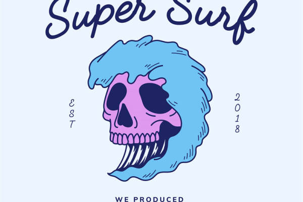 超酷骷髅图案裁片印花，打造个性服装