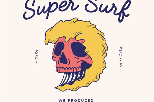 独家定制超酷骷髅头裁片印花，打造个性服装