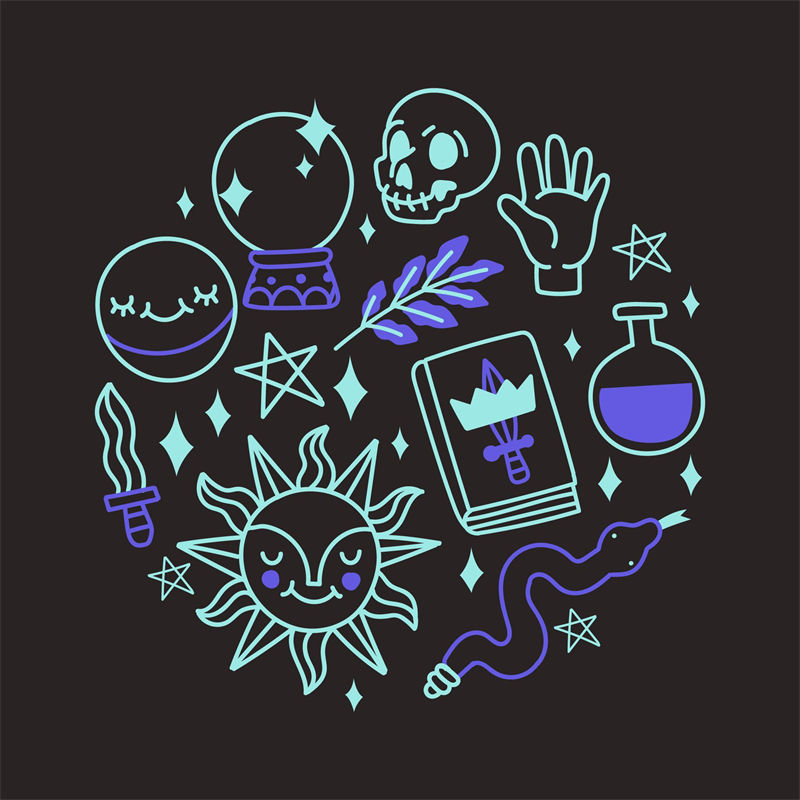 魔法与神秘：裁片印花服装的魔法魅力