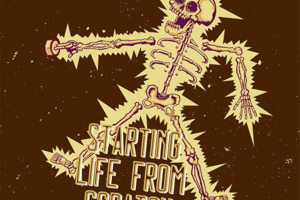 骷髅舞者:时尚裁片印花,打造个性服装