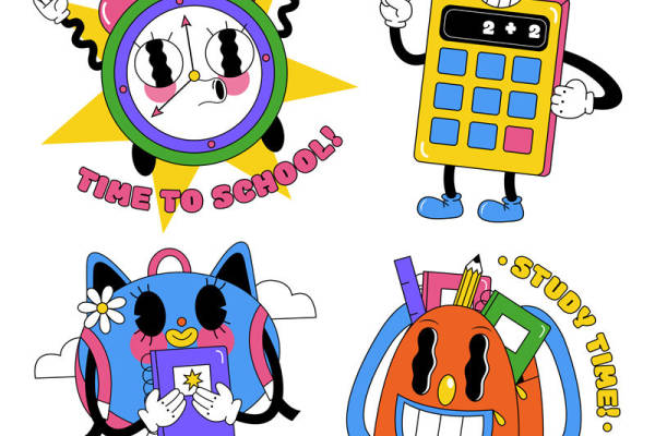 创意校园风裁片印花，打造个性服装