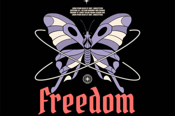 自由飞翔：裁片印花服装，展现个性魅力