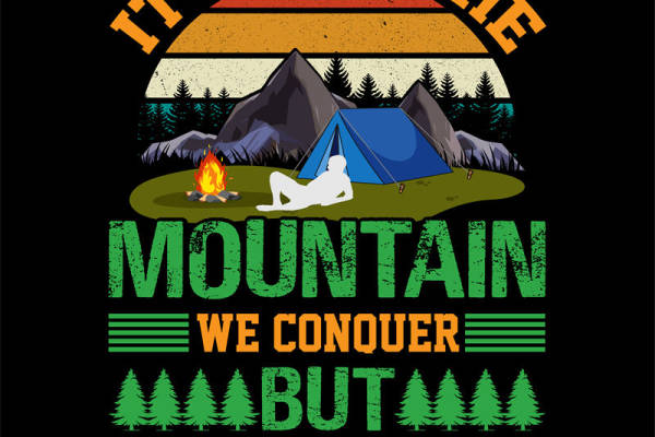 户外探险服装印花：山野风情裁片印花