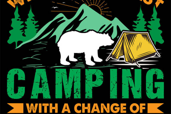 周末户外露营，轻松打造个性服装印花