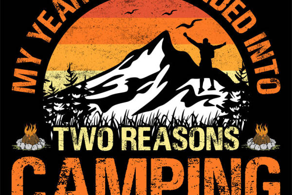 户外探险，我的每一年都在等待的服装印花