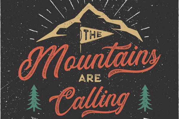 山岳呼唤：定制裁片印花，打造专属服装