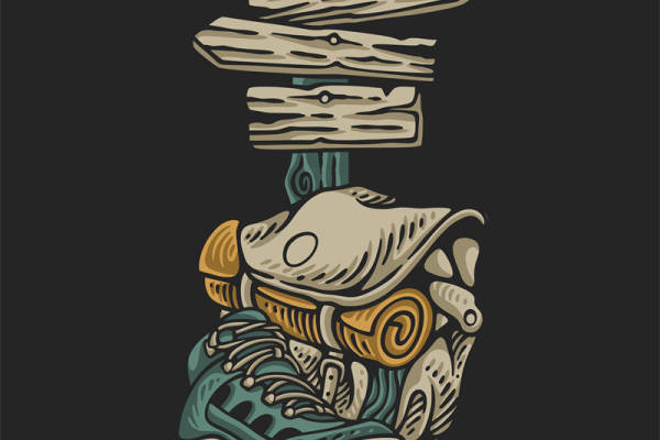 户外探险系列:时尚裁片印花服装