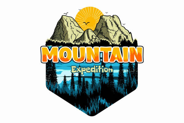 山间晨光：定制服装裁片印花设计