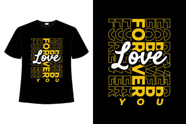 时尚裁片印花T恤，个性服装印花设计