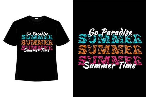 夏季热带风情裁片印花，打造个性时尚服装