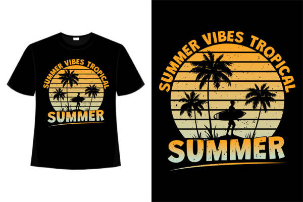 夏季热带风情服装印花设计，裁片印花新潮流