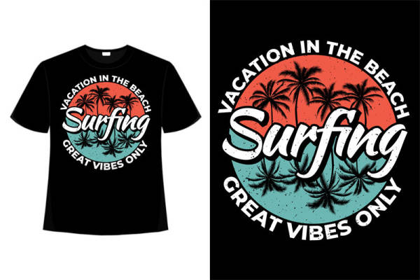 夏日海滩风情服装印花设计，打造专属你的时尚标签