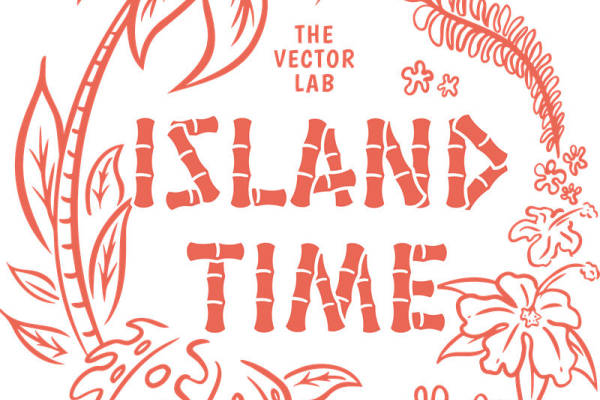 热带风情裁片印花，打造专属服装