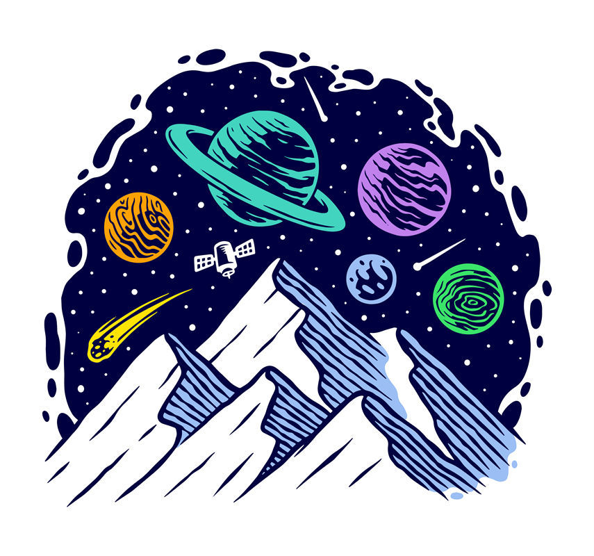 梦幻星空裁片印花：打造个性化的时尚服装