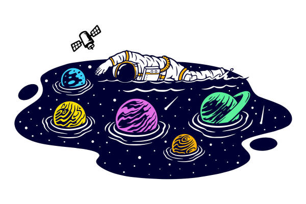 宇宙星河：太空主题裁片印花服装设计