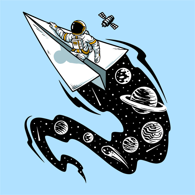 裁片印花：探索宇宙的奇妙旅程，打造个性化的太空冒险服装