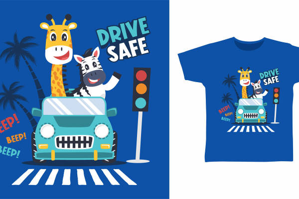 创意动物乐园:可爱裁片印花服装印花设计