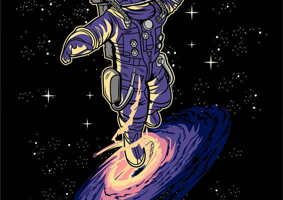 太空宇航员裁片印花:独特设计打造个性服装