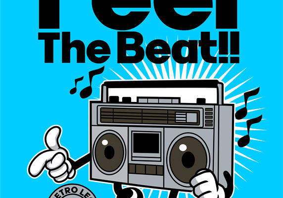 复古80年代风格裁片印花，打造潮流服装