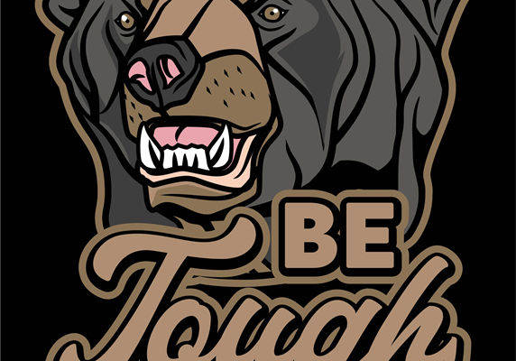 酷熊头像裁片印花:服装印花新选择